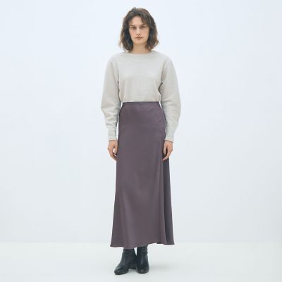 送料無料】ビンテージサテン マーメイドスカート | maison