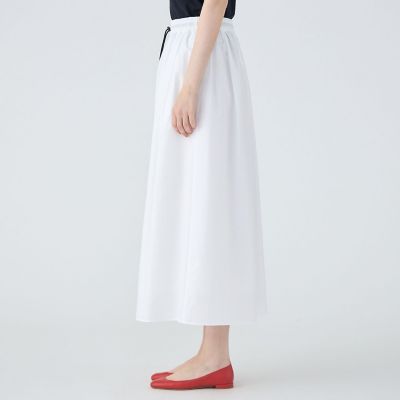 【ＷＥＢ限定】クリスピータフタ　ギャザーロングスカート