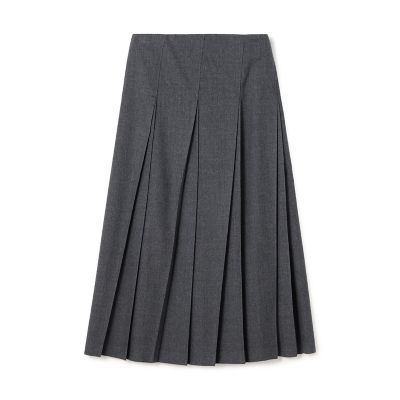 FLUTED MERMAID SKIRT