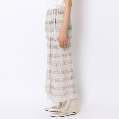 ソフトチェック　ラップスカート
