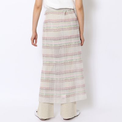 ソフトチェック　ラップスカート