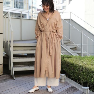 コットンタイプライター 2－wayシャツワンピース | maison