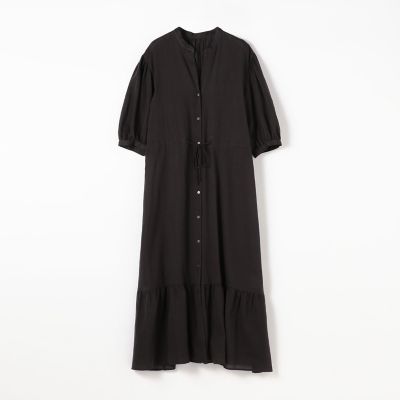 コットンドビーサテン シャツワンピース | maison TOMORROWLAND/メゾン