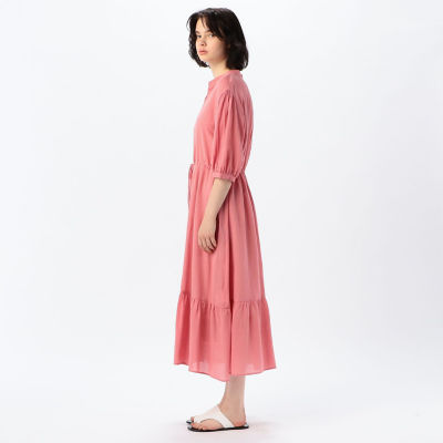 コットンドビーサテン シャツワンピース | maison TOMORROWLAND/メゾン
