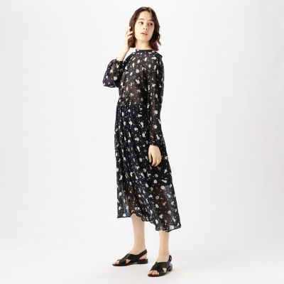 お値下げ Proenza Schouler フラワープリントシャツワンピース Proenza Schouler - プロエンザスクーラー 花柄ノースリーブ