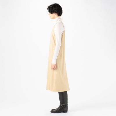 ウールソフトサキソニー　キャミソールワンピース