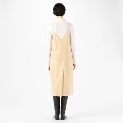 ウールソフトサキソニー　キャミソールワンピース