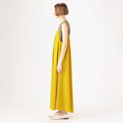 □コットンポリエステルトリコット キャミソールワンピース | maison