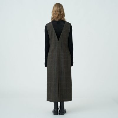 ビンテージツイード ジャンパースカート | maison TOMORROWLAND/メゾン