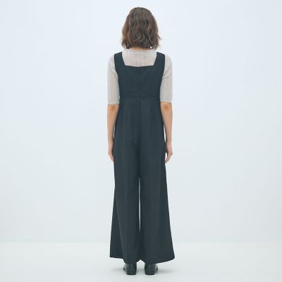 ウールヘビーメッシュ サロペット | maison TOMORROWLAND/メゾン