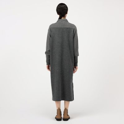 ニットコンビジャージー ハイネックワンピース | maison TOMORROWLAND