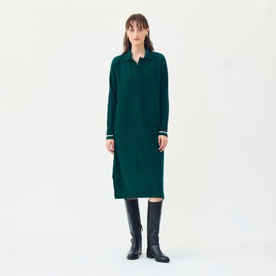 WEB限定】NZ LAMBS スキッパーワンピース | maison