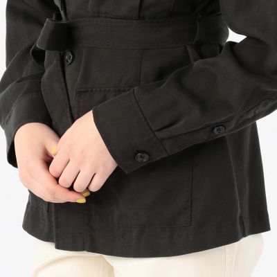 ラチネ　ベルテッドサファリジャケット