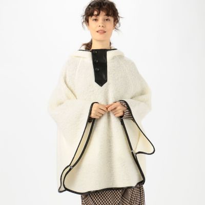 トゥモローランド　wool ケープコート　36サイズ トゥモローランドwool ケープコート36サイズ