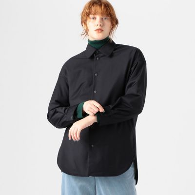 ＜maison TOMORROWLAND＞ウールポリエステルトロピカル　シャツジャケット