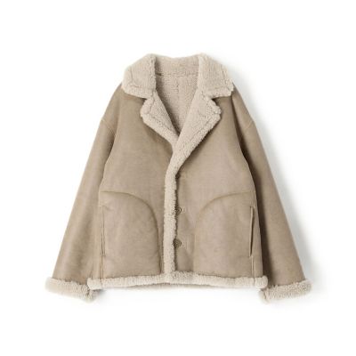 フェイクムートン リバーシブルジャケット | maison