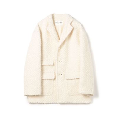 フラッフィー オーバーサイズドジャケット | maison TOMORROWLAND