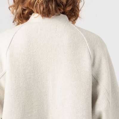 ウールリングヤーン ジップアップブルゾン | maison TOMORROWLAND