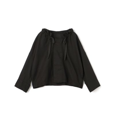 【新発売】今週の市販 コットンリネンパナマクロス ネックギャザージャケット | maison ジャケット・アウター