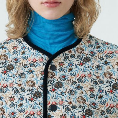 MACPHEE/TOMORROWLANDフローラルゴブランノーカラージャケット 楽天市場】【SALE／40%OFF】フローラルゴブラン ノーカラー