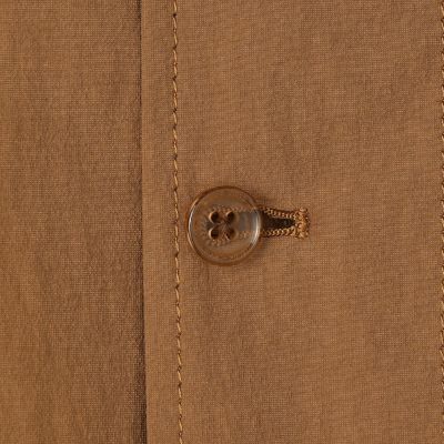 コットンナイロンワッシャー　クルーネックジャケット