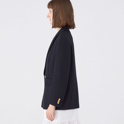 【ＷＥＢ限定】ウールギャバジン　ダブルブレストジャケット