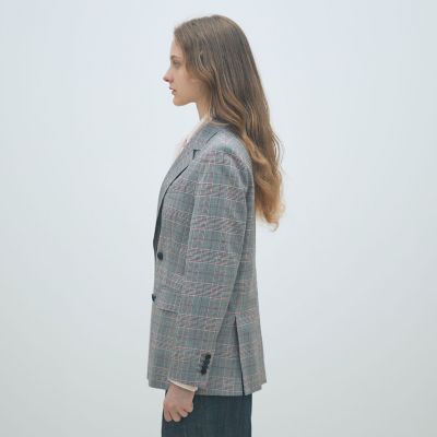 Theory✨ダブルブレスト　麻　TAILOR 春ライトアウター　テーラード Theory✨ダブルブレスト 麻 TAILOR 春ライトアウター テーラード