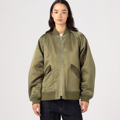 送料無料】コットンレーヨンモールスキン MA－1 | maison