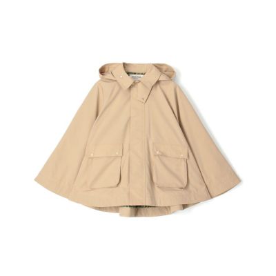 ＜maison TOMORROWLAND＞ポリエステル　フーデッドポンチョ