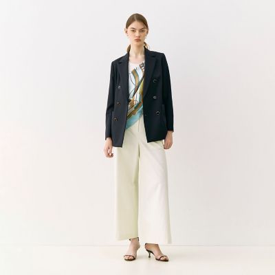 店舗限定】ウールモヘヤ ダブルブレストジャケット | maison