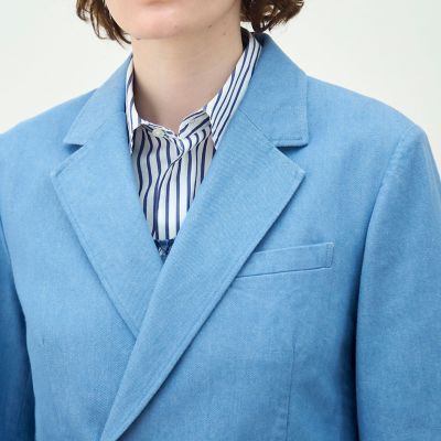 リアクティブデニム ダブルブレストジャケット | maison TOMORROWLAND