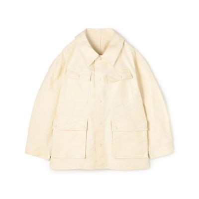 ＜maison TOMORROWLAND＞ヘビーモールスキン　ミリタリージャケット