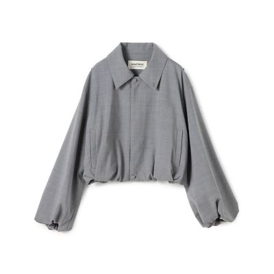 ＜maison TOMORROWLAND＞ストレッチトロピカル　ショートブルゾン