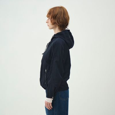 23区【R(アール)】ナイロンタフタワッシャー フーデッドブルゾン53,900円 417 EDIFICE（フォーワンセブンエディフィス） ナイロンジャケット