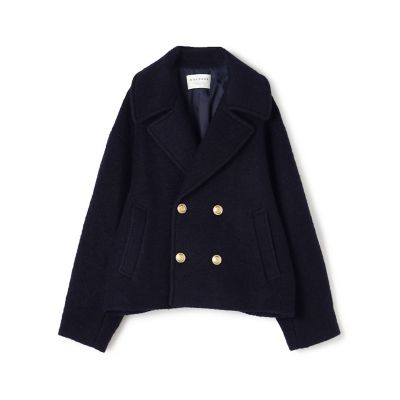 雰囲気が漂うPAT美品◇定価9.5万◼️PATRIZIA PEPE PEA COAT  Pコート