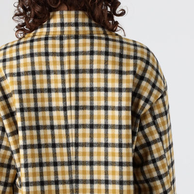 チェックメルトン ショートコート | maison TOMORROWLAND/メゾン