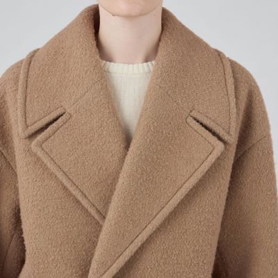 ブークレーボンディング　ダブルブレストコート