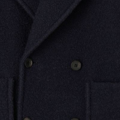ブークレーボンディング ダブルブレストコート | maison