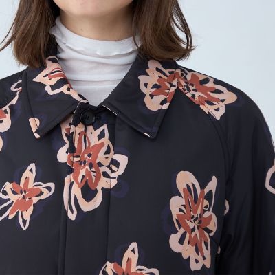 ETRO フラワー プリント コート マルチカラー ETRO フラワー プリント コート マルチカラー ETRO フラワー