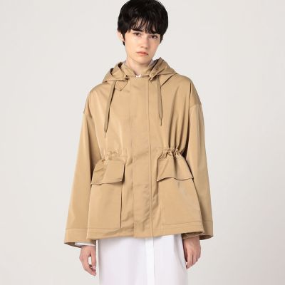 【新品未使用タグ付】maison de Dolce. 袖ボリュームサテンブルゾン トリアセテートシルクサテン ジップアップブルゾン｜トゥモローランド