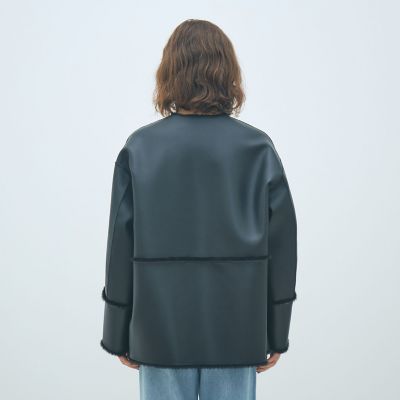 ❤❤最終お値下❤❤極上美品❤イタリー製❤柔らか❤リバーシブル❤ムートンコート❤❤ 予約商品10月中旬以降順次お届け】フェイクムートン