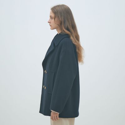 TOMORROWLAND 【トゥモローランド】Pコート　M サイズ　未使用 予約商品11月上旬以降順次お届け】メルトンビーバー Pコート