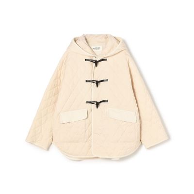 予約商品10月下旬以降順次お届け】キルト ダッフルコート | maison