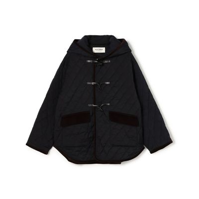 予約商品10月下旬以降順次お届け】キルト ダッフルコート | maison