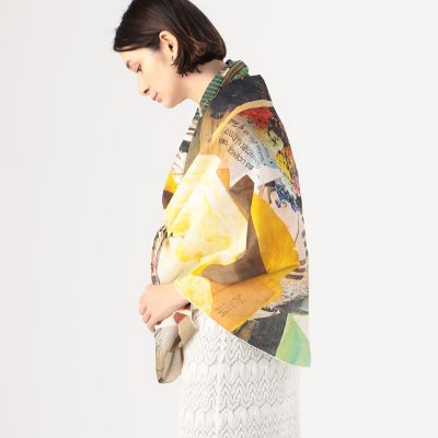 【別注】Ｔａｋａｋｏ　Ｎｏｅｌ×ＴＯＭＯＲＲＯＷＬＡＮＤ　コットンプリント　パレオ