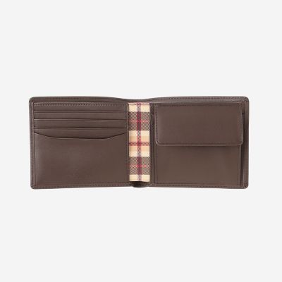 未使用 マッキントッシュロンドン ソフトレザー ハウスチェック 二つ折財布 緑系 MACKINTOSH - 未使用 マッキントッシュロンドン ソフトレザー ハウス