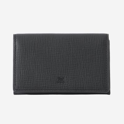 ＜MACKINTOSH LONDON (Men)＞【ＷＥＢ限定】【ＥＭ／エム】牛革ソフト角シボ型押し　　名刺入れ