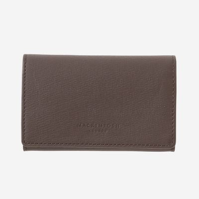 WEB限定】ソフト型押しレザー ハウスチェック名刺入れ | MACKINTOSH