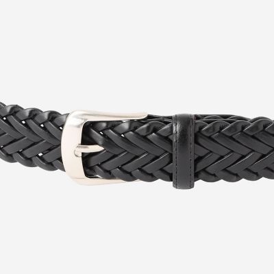 未使用】マッキントッシュ ロンドン 30mm メッシュ ベルトDB 黒 未使用