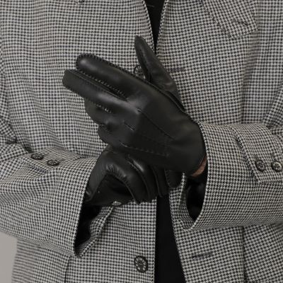タッチスクリーンレザーグローブ | MACKINTOSH LONDON (Men